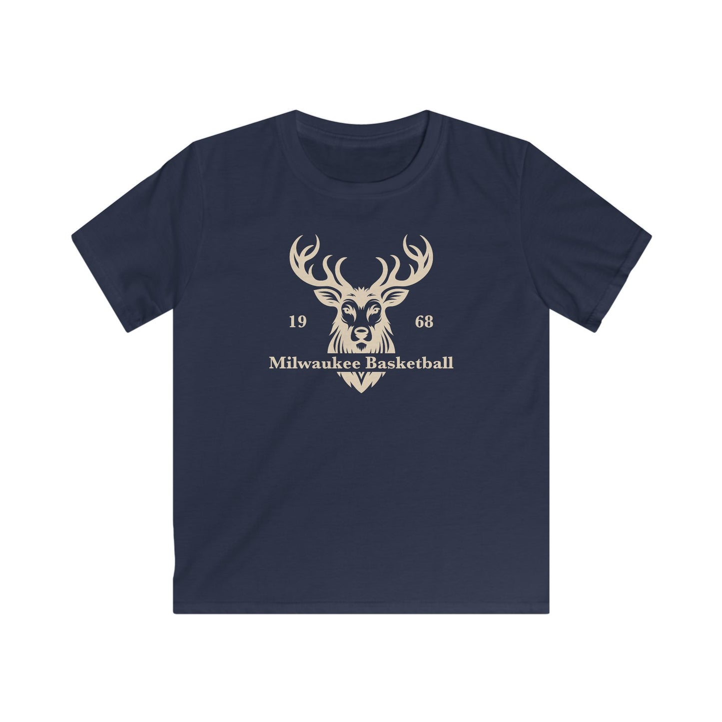 Kids Milwaukee Basketball Buck Tee