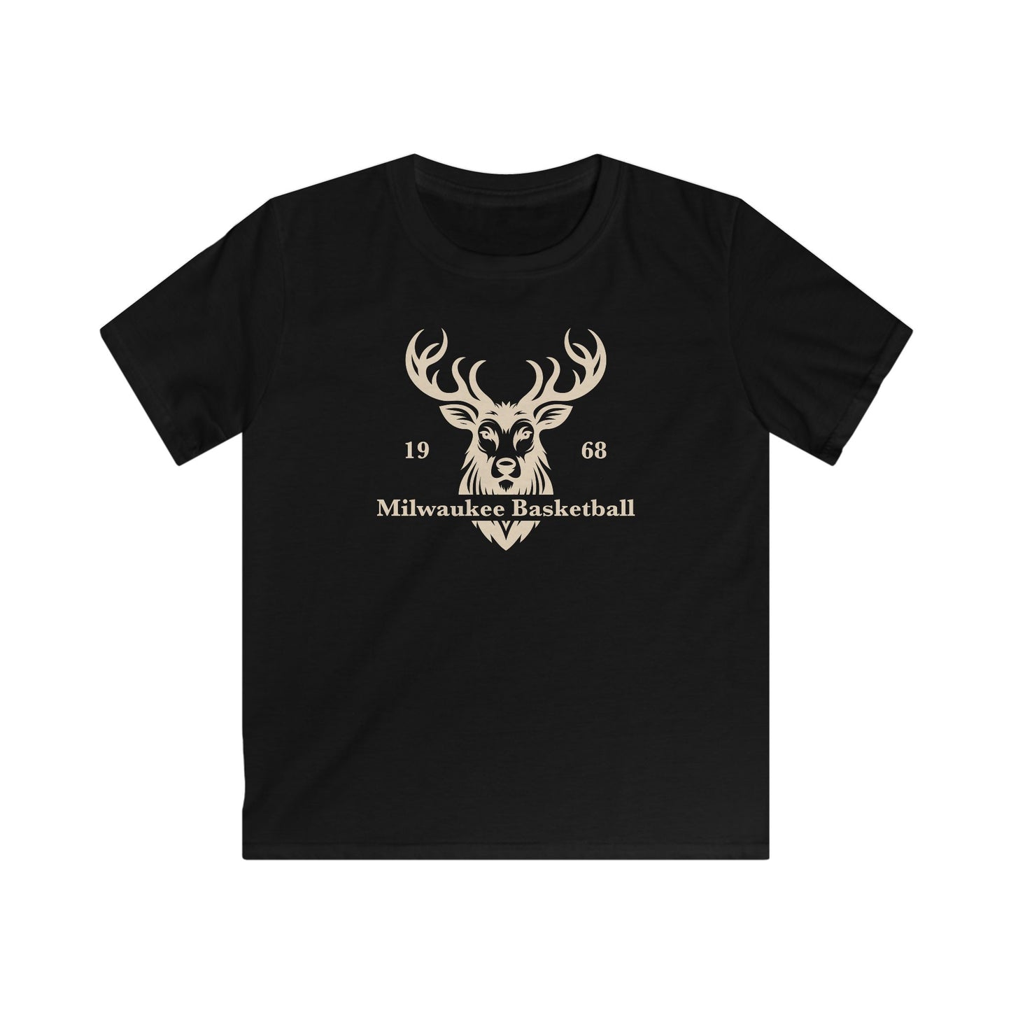 Kids Milwaukee Basketball Buck Tee