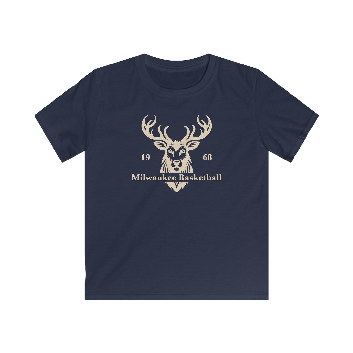 Kids Milwaukee Basketball Buck Tee