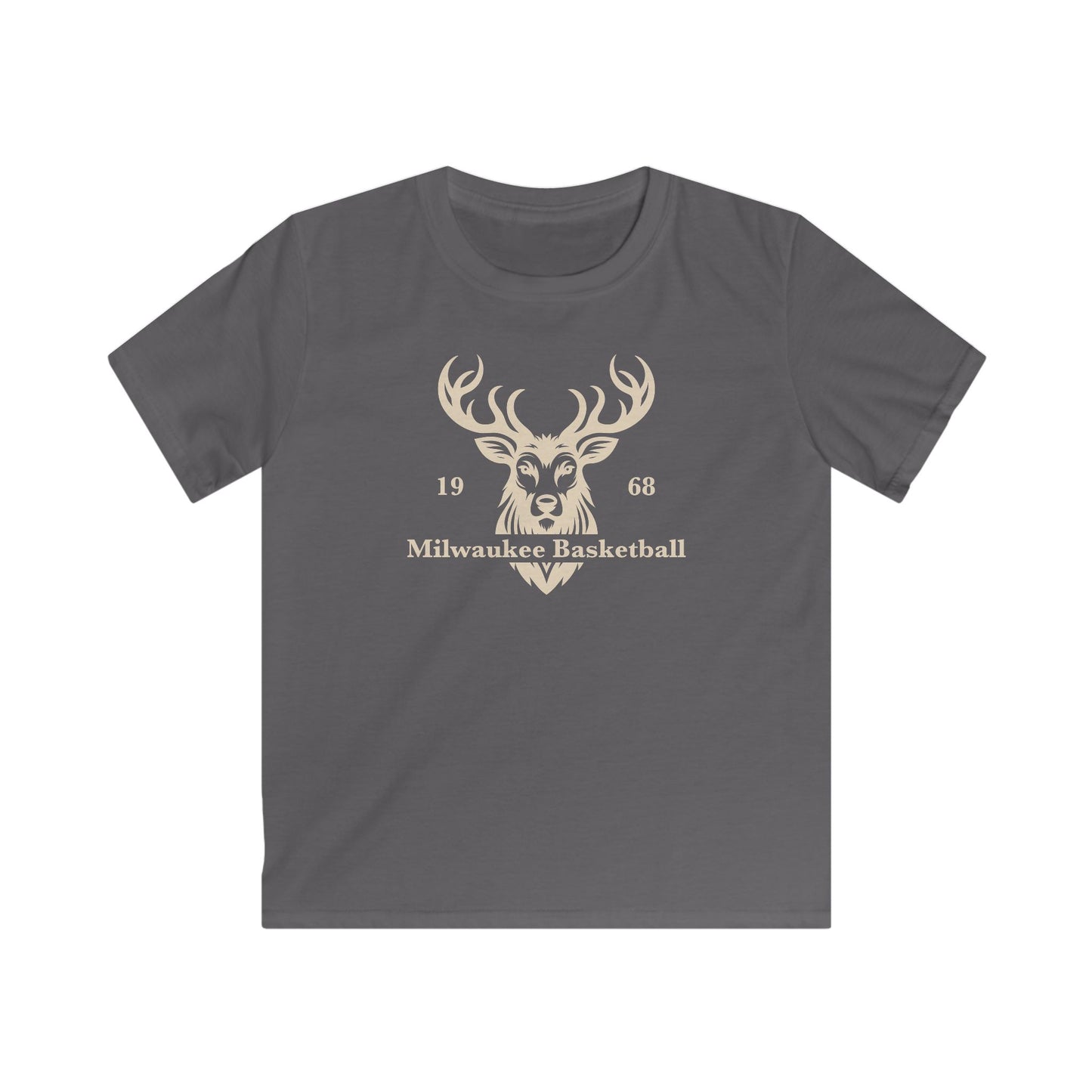 Kids Milwaukee Basketball Buck Tee