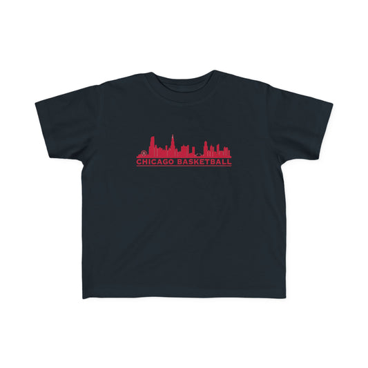 Toddler Chicago Basketball Tee