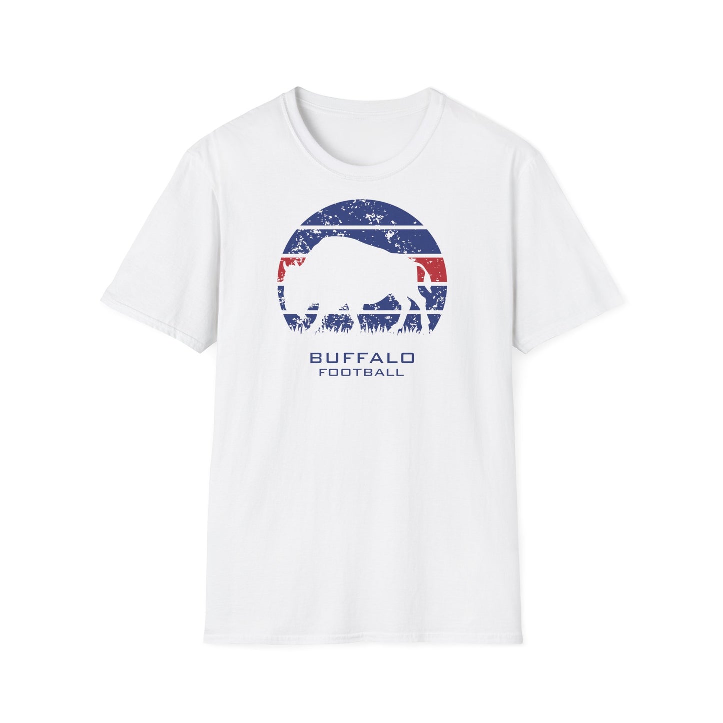 Mens Buffalo Football Silhouette Tee