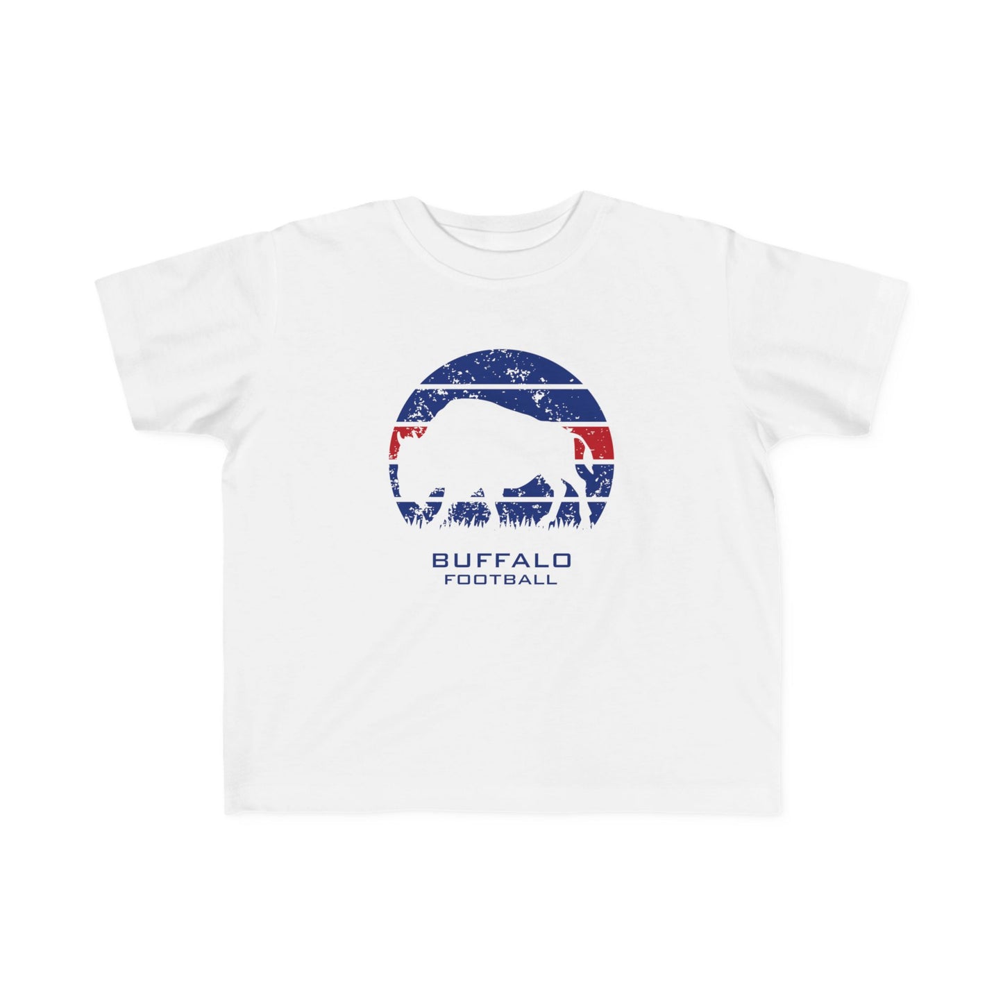 Toddler Buffalo Football Silhouette Tee