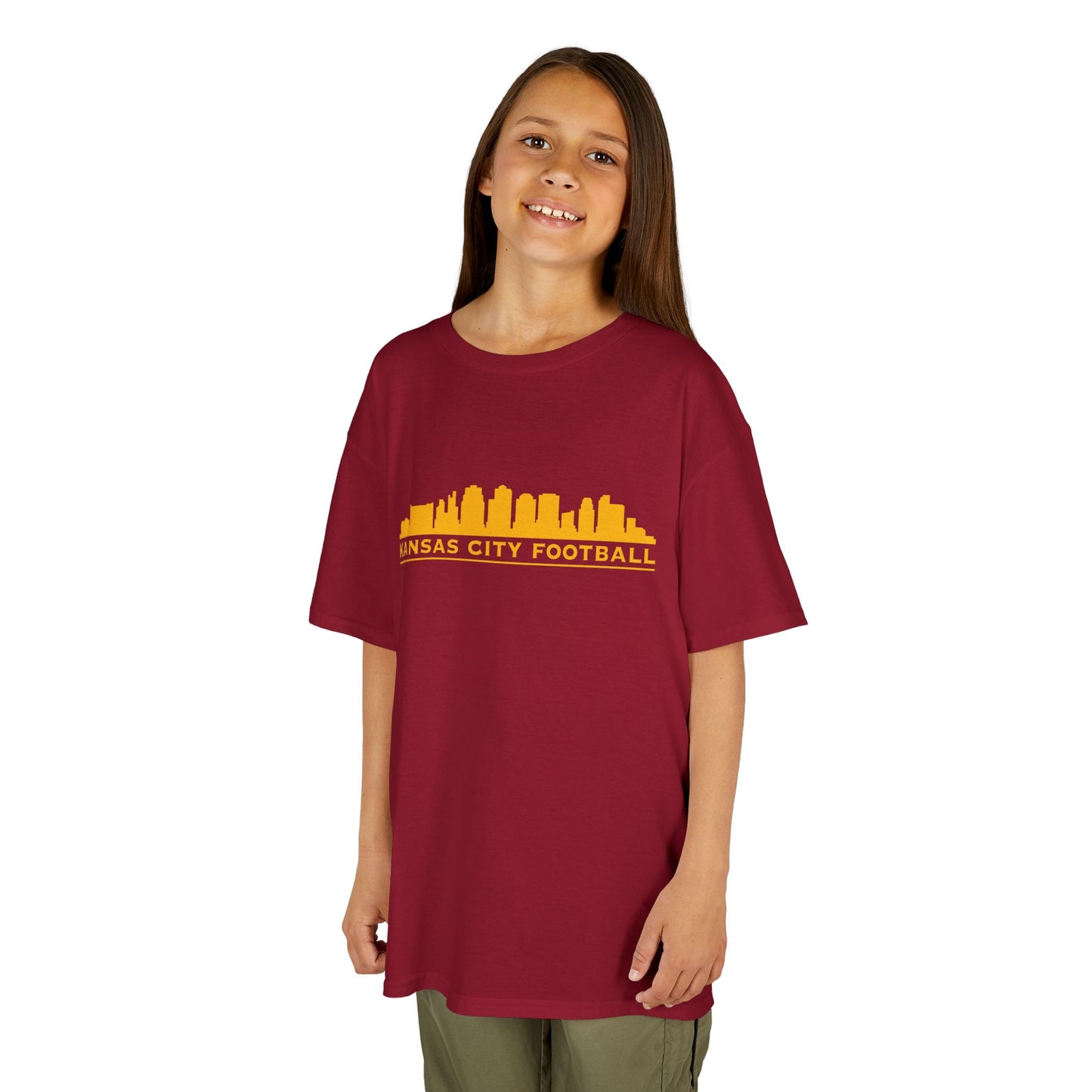 Kids Kansas City Football Tee