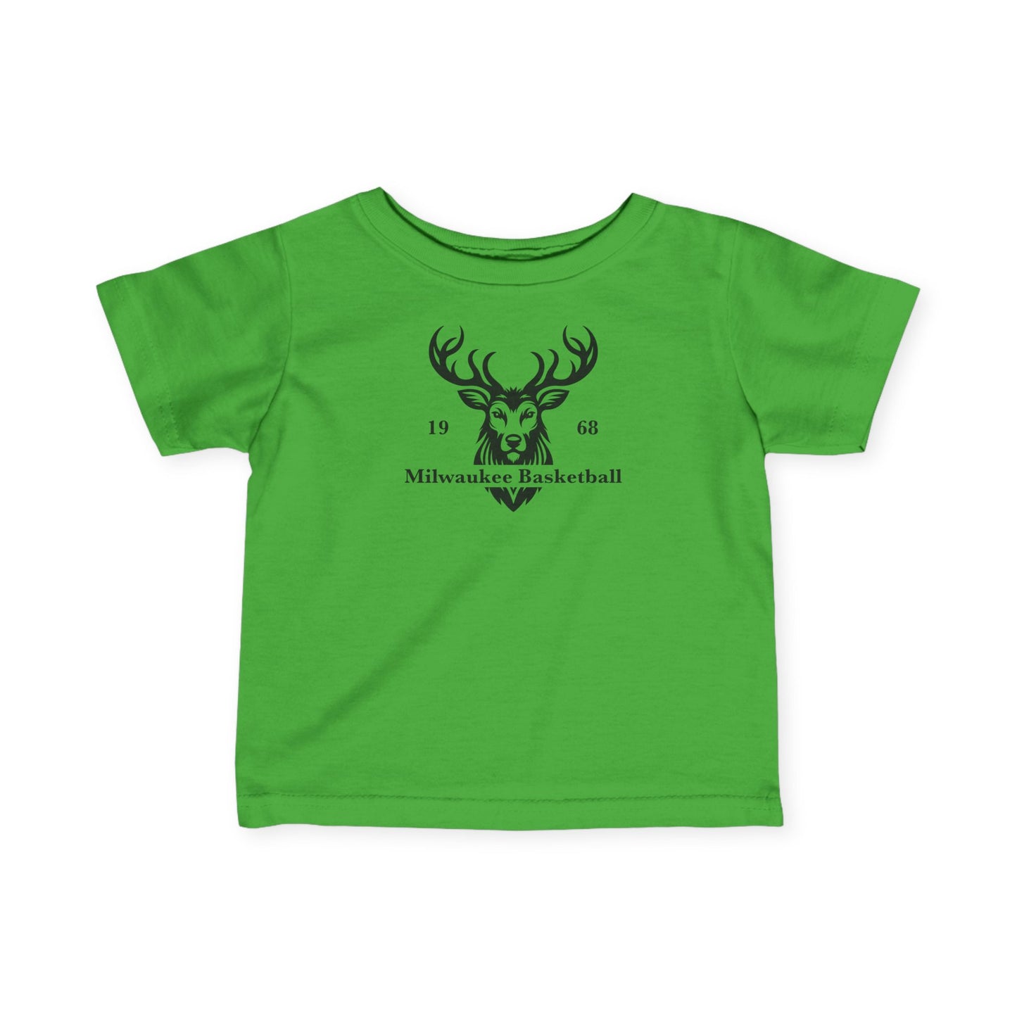 Infant Milwaukee Basketball Buck Tee