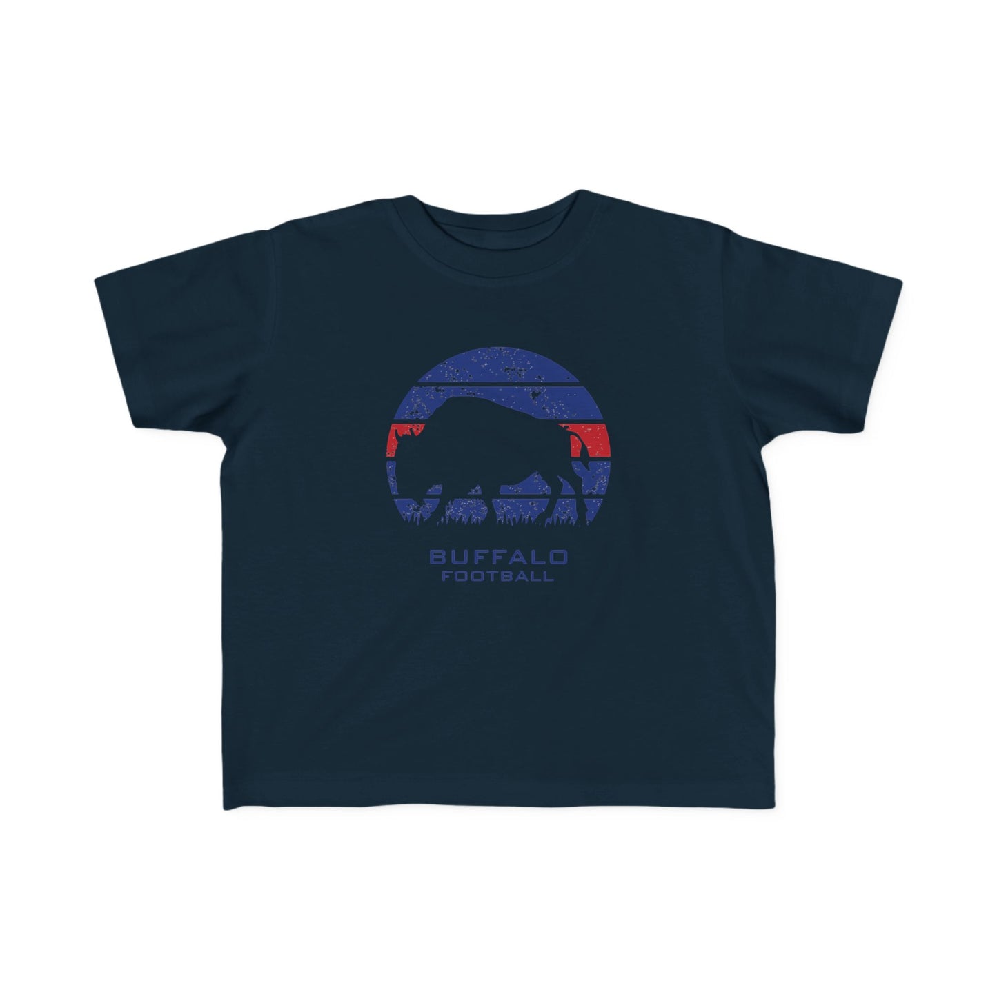 Toddler Buffalo Football Silhouette Tee