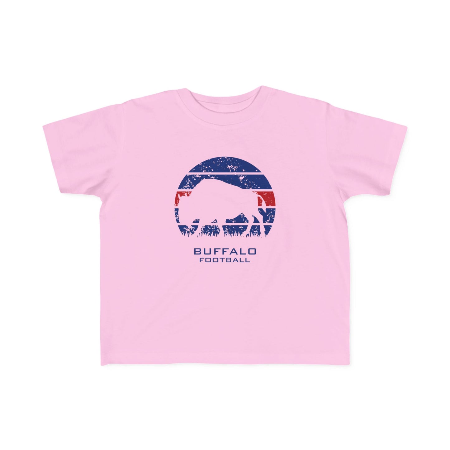 Toddler Buffalo Football Silhouette Tee