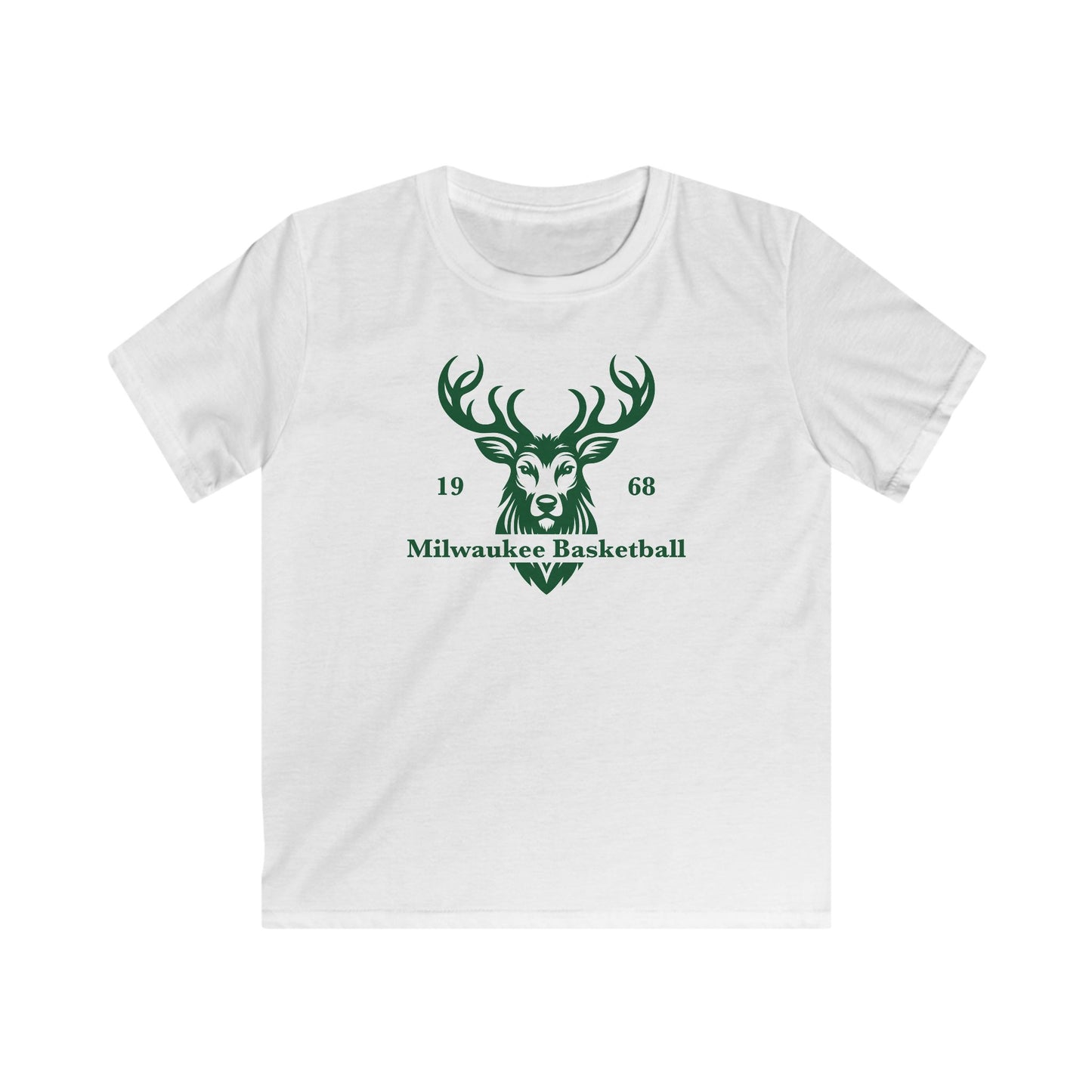 Kids Milwaukee Basketball Buck Tee