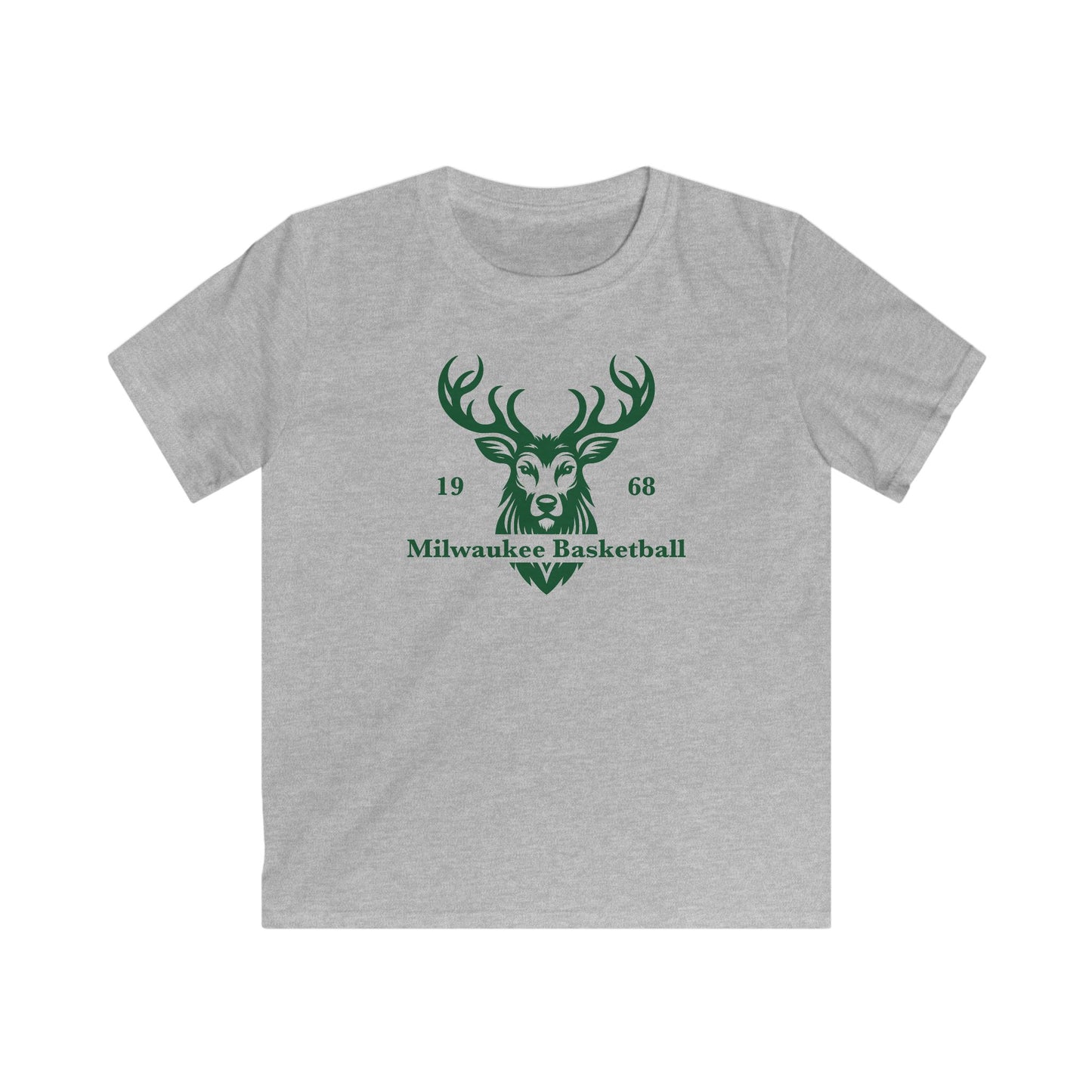 Kids Milwaukee Basketball Buck Tee