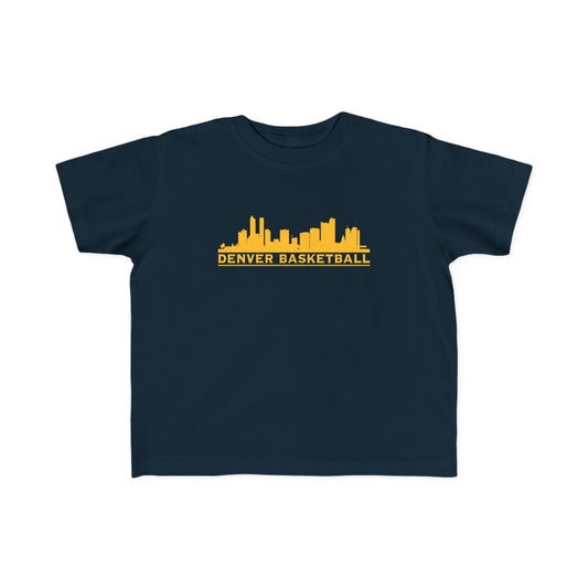 Toddler Denver Basketball Tee