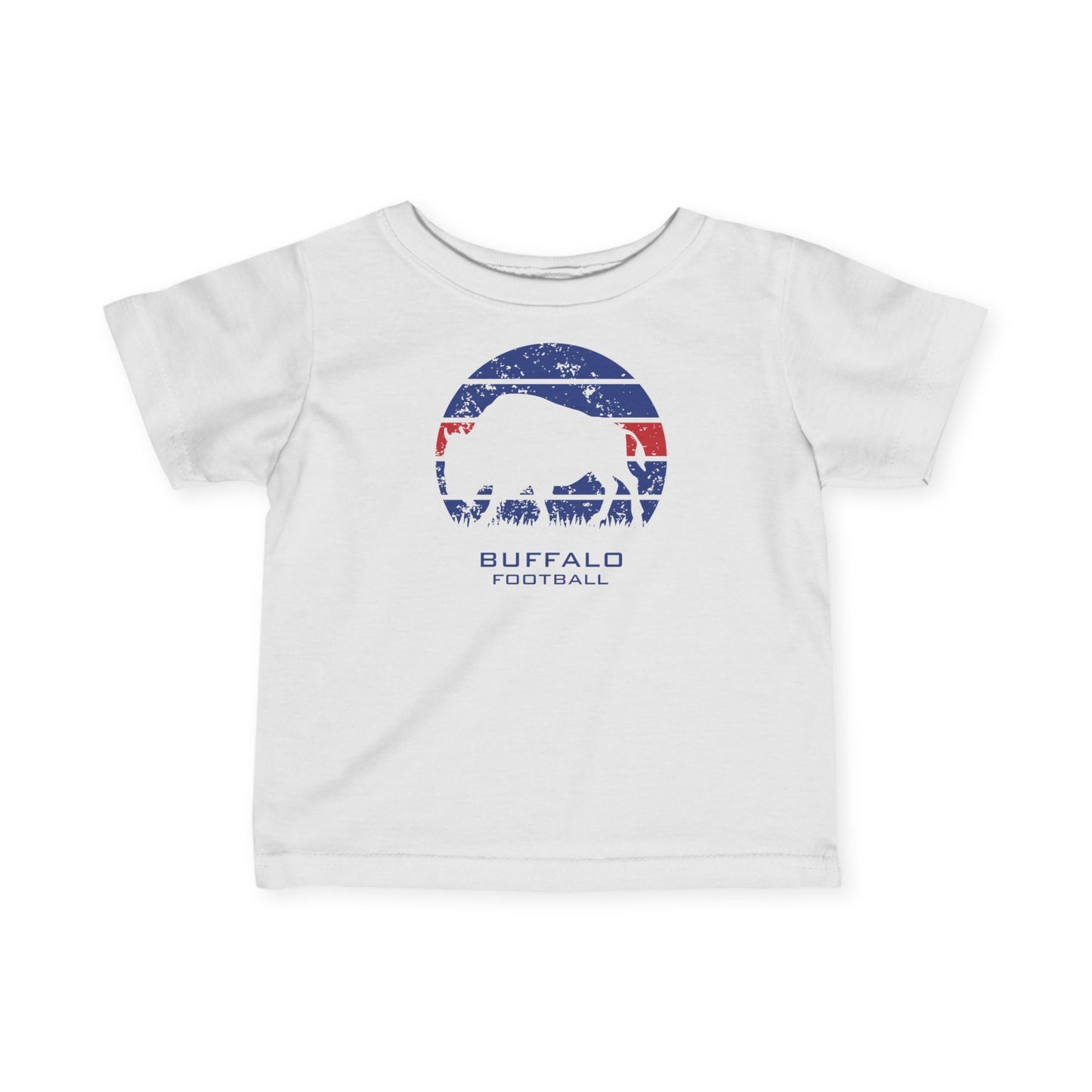 Infant Buffalo Football Silhouette Tee