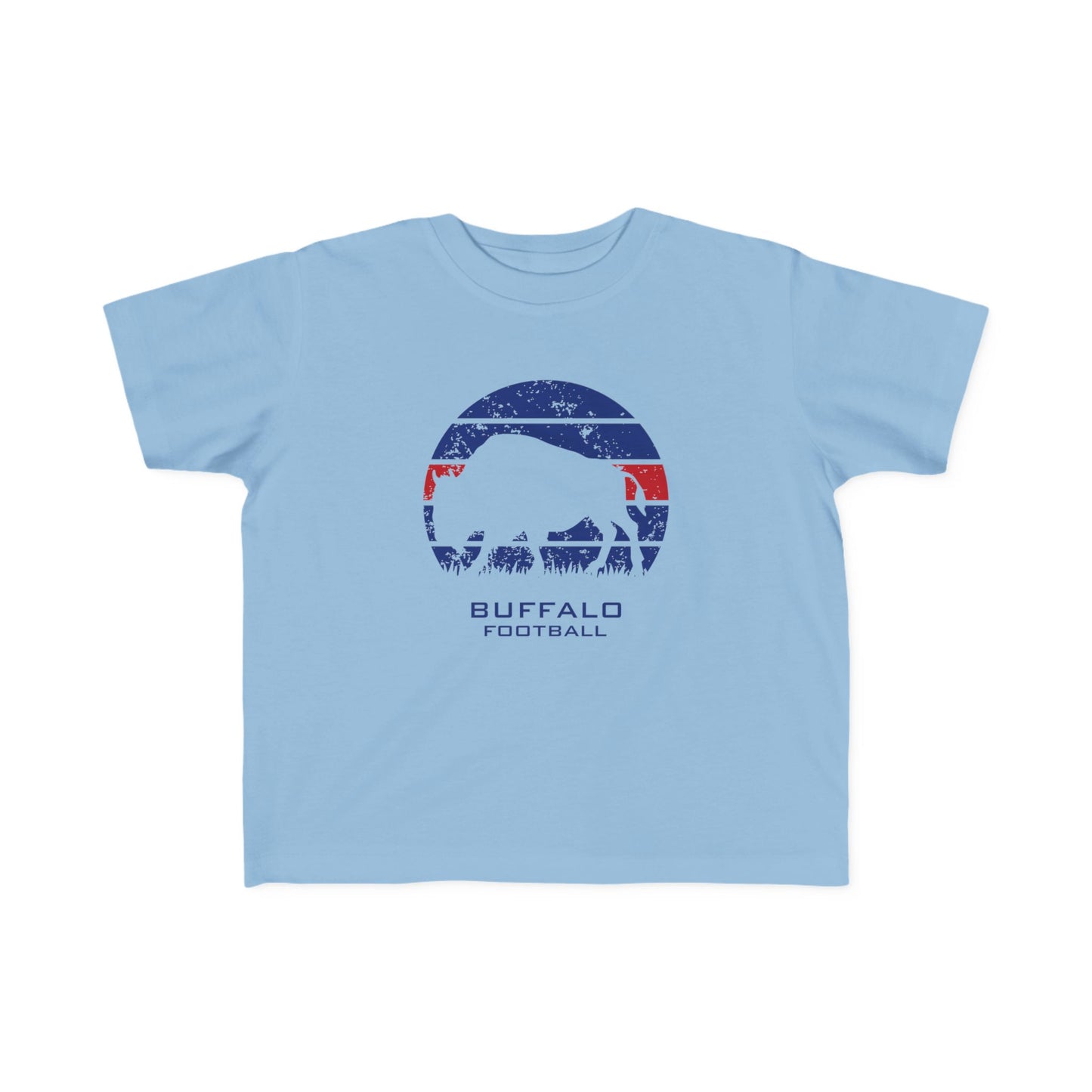 Toddler Buffalo Football Silhouette Tee