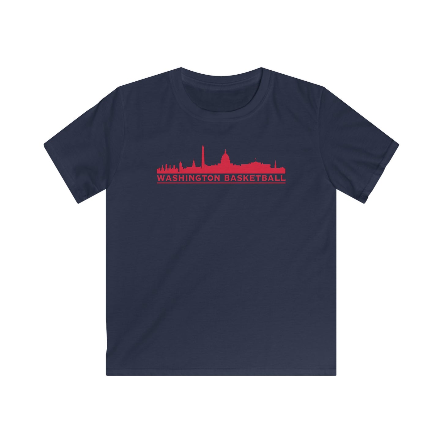 Kids Tee - Washington Basketball Skyline