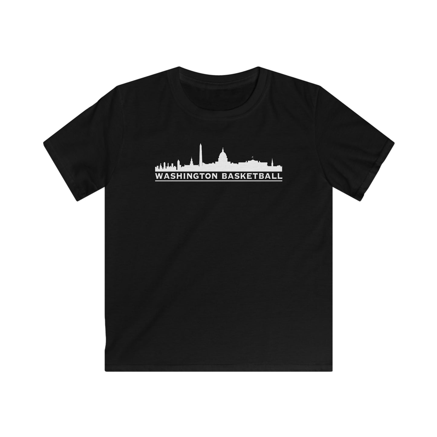 Kids Tee - Washington Basketball Skyline