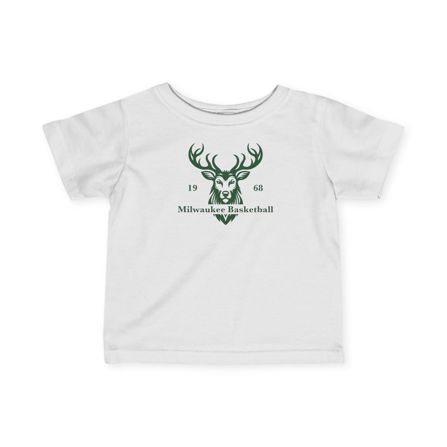 Infant Milwaukee Basketball Buck Tee