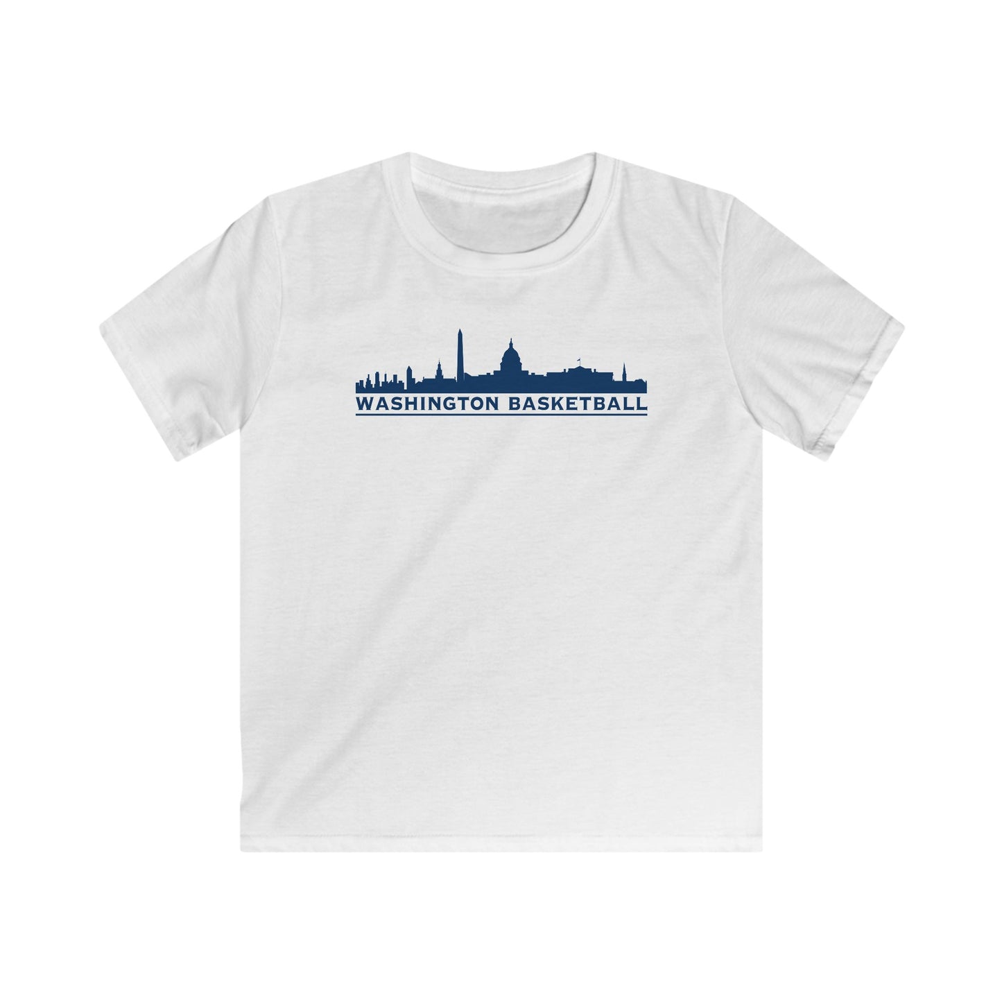 Kids Tee - Washington Basketball Skyline