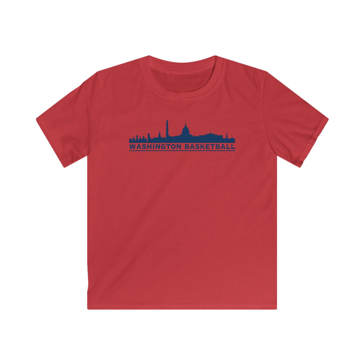 Kids Tee - Washington Basketball Skyline