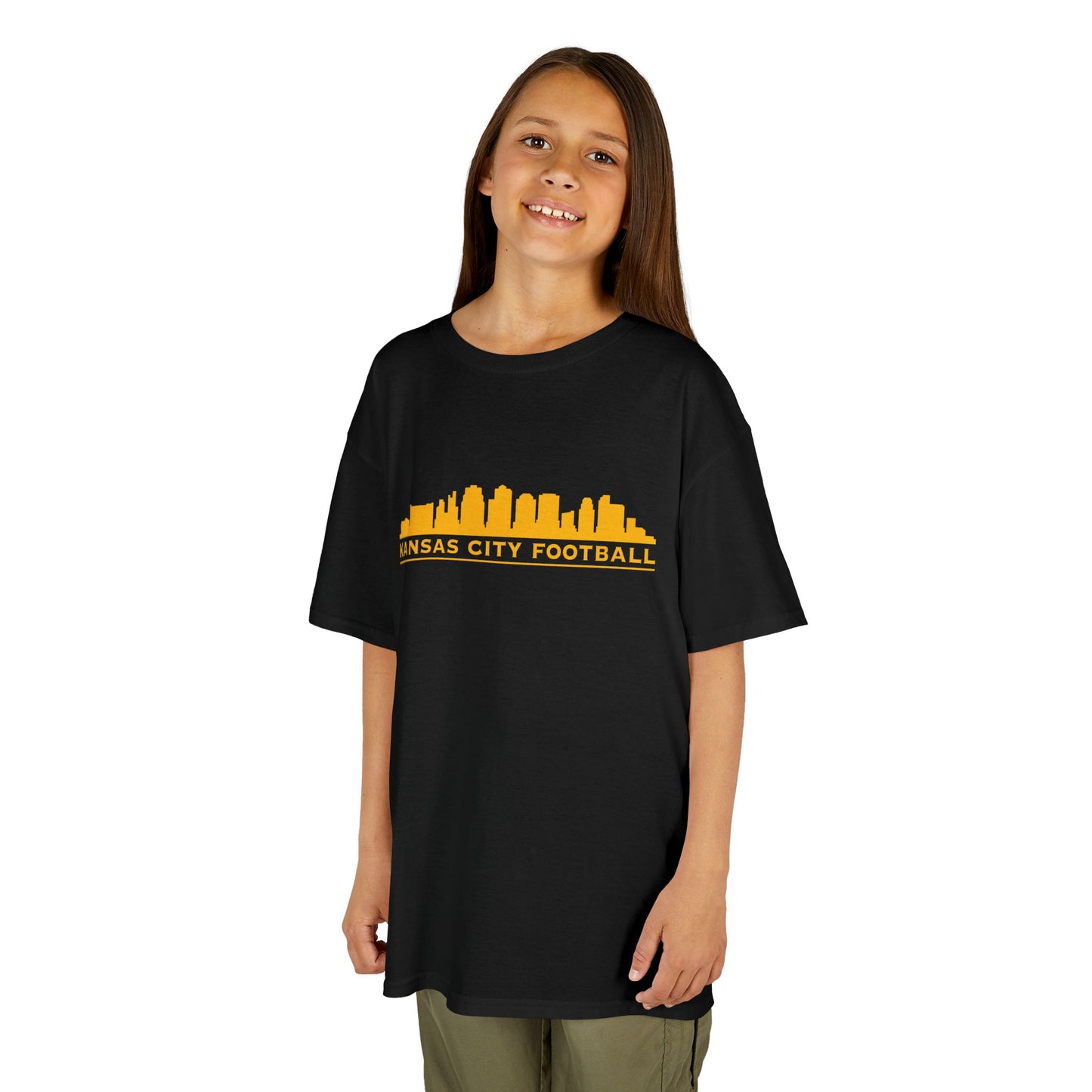 Kids Kansas City Football Tee